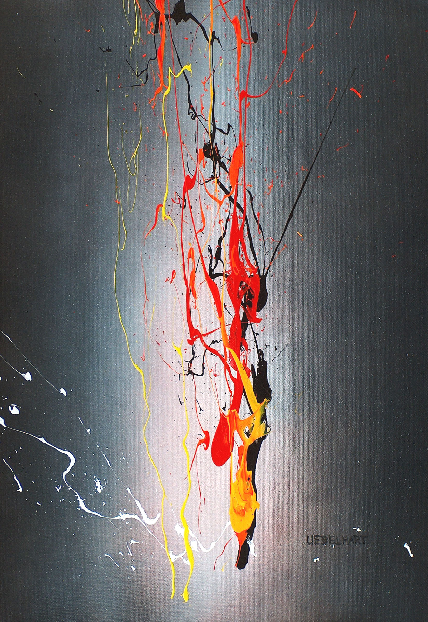 3045 | Gemälde | abstrakt | aufstrebend | Atelier Markus Uebelhart
