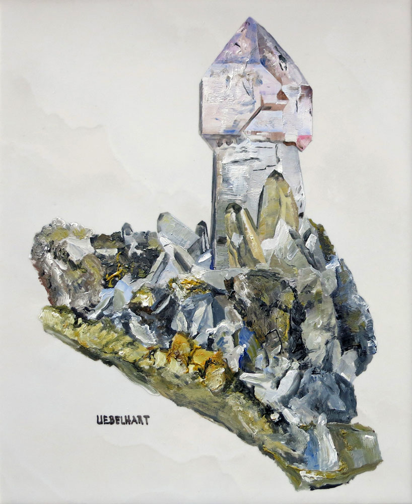 6296|Gemälde|Kristalle|Zepter|Amethyst|Binntal|Atelier|Markus|Uebelhart|Kristallmaler|Crystal|painter